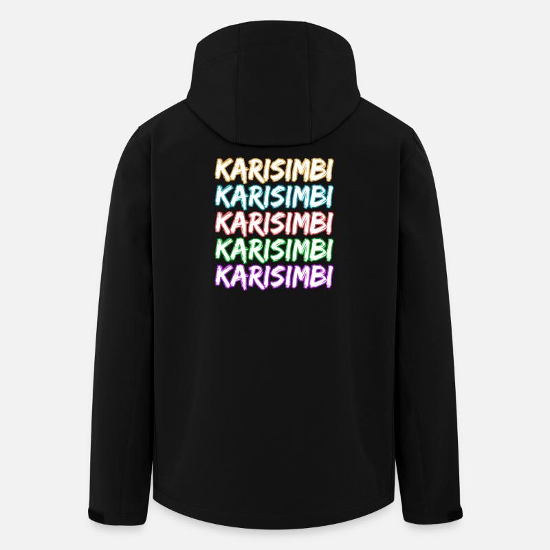 Geschenk für Karisimbi - Recycelte Männer Softshell-Jacke von Stanley/Stella - Schwarz