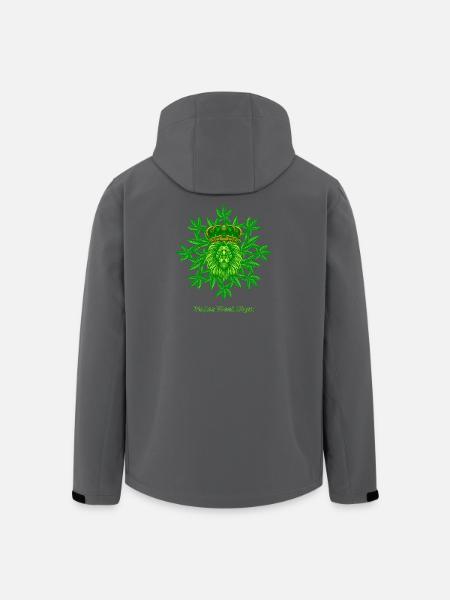 Pisdez Weed Blyat - Men’s Recycled Softshell Jacket by Stanley/Stella - black