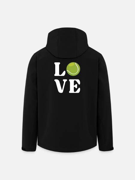 Tennis Lover - Men’s Recycled Softshell Jacket by Stanley/Stella - black