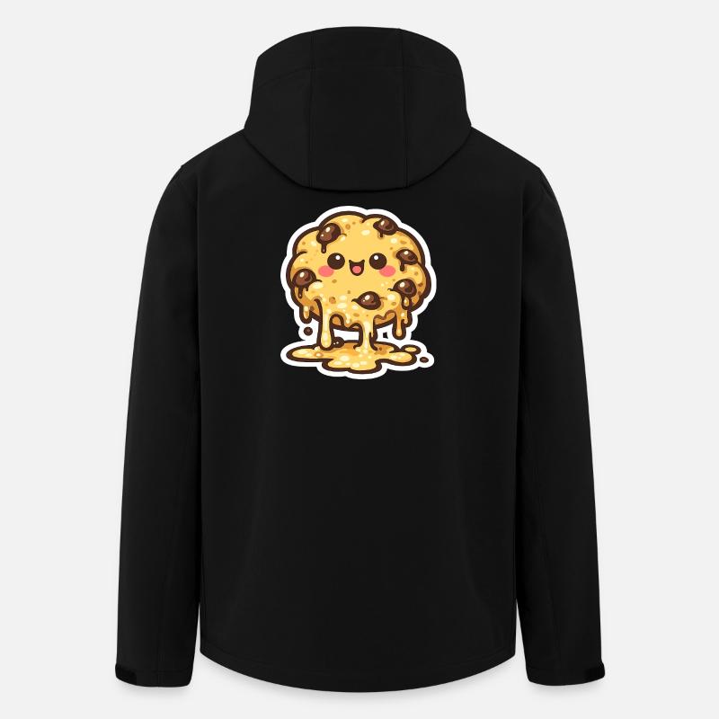 Keks-Monster mit Schmelz-Lächeln - Men’s Recycled Softshell Jacket by Stanley/Stella - black