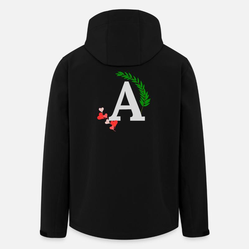 A - Recycelte Männer Softshell-Jacke von Stanley/Stella - Schwarz