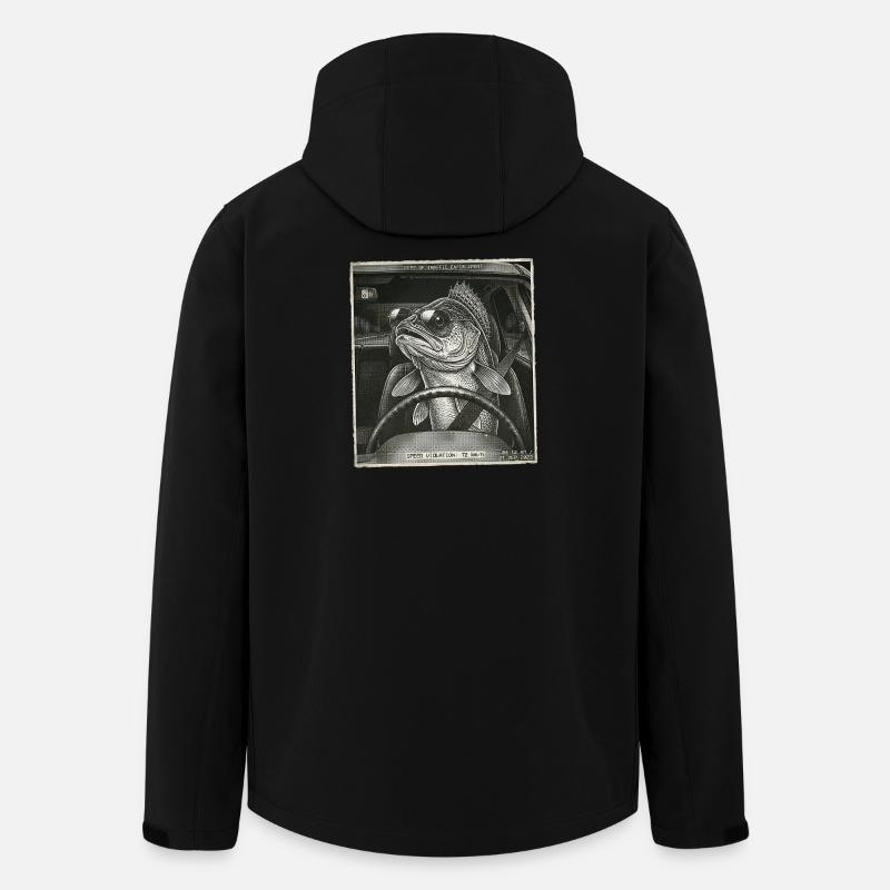Zander Flashed - Veste softshell homme en polyester recyclé Stanley/Stella - noir