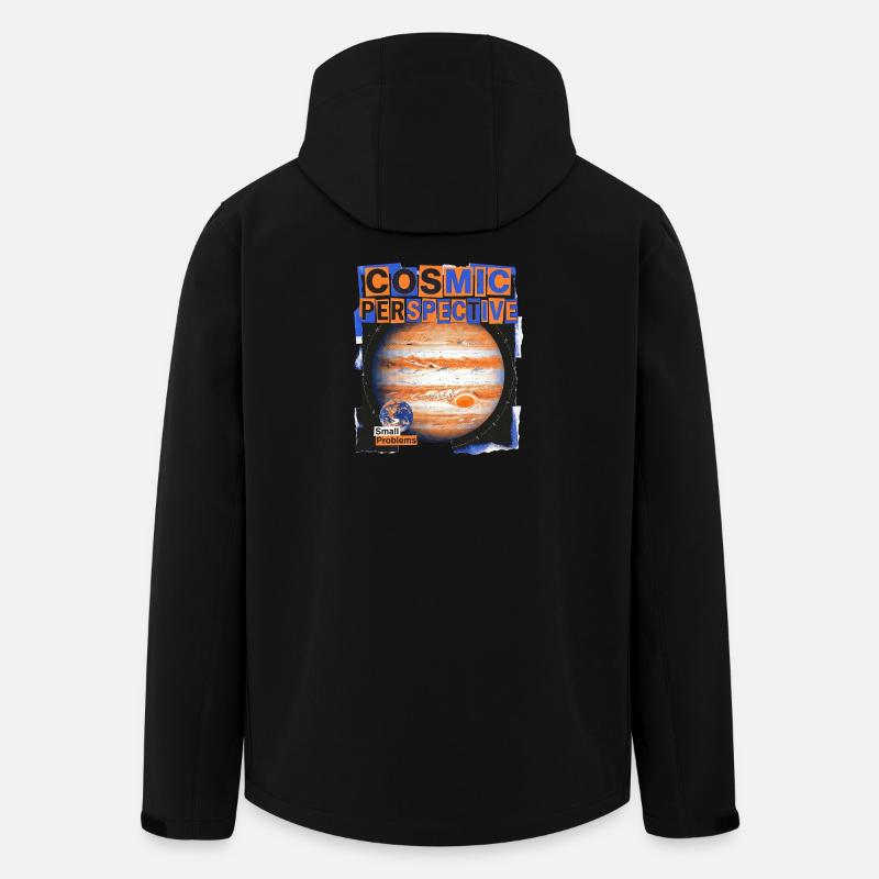 Cosmic Perspective - Men’s Recycled Softshell Jacket by Stanley/Stella - black
