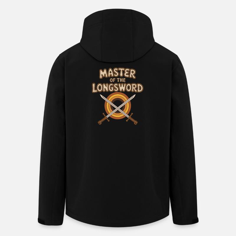 Maître de l’Épée Longue - Veste softshell homme en polyester recyclé Stanley/Stella - noir