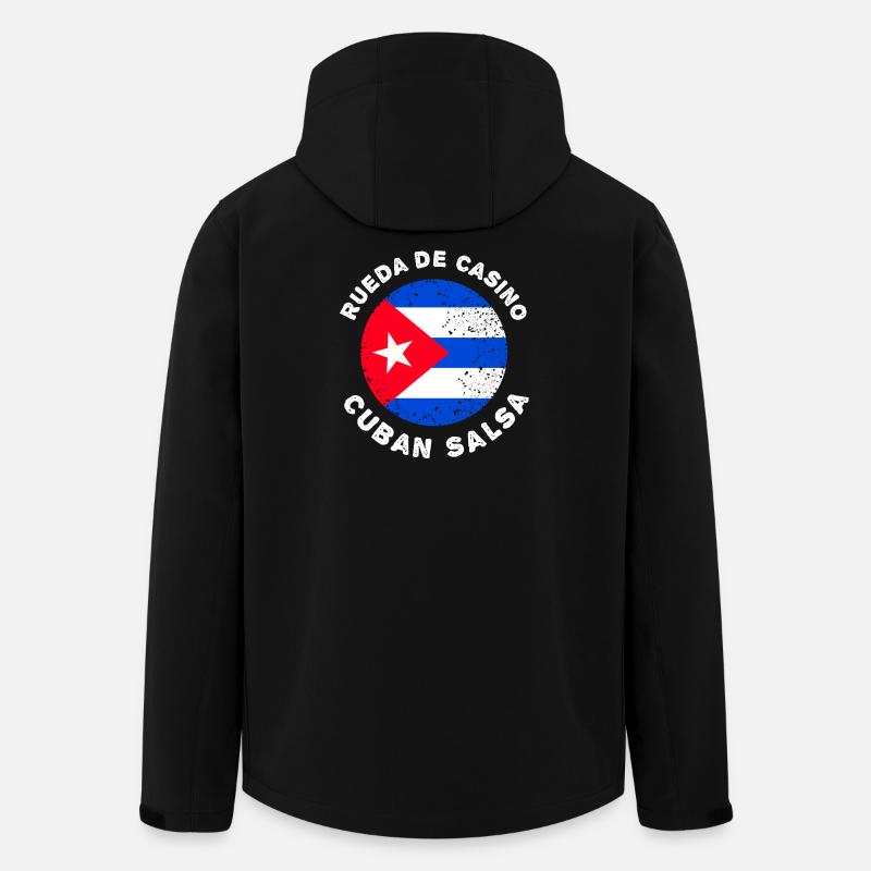 Rueda de Casino - Salsa cubaine - Veste softshell homme en polyester recyclé Stanley/Stella - noir