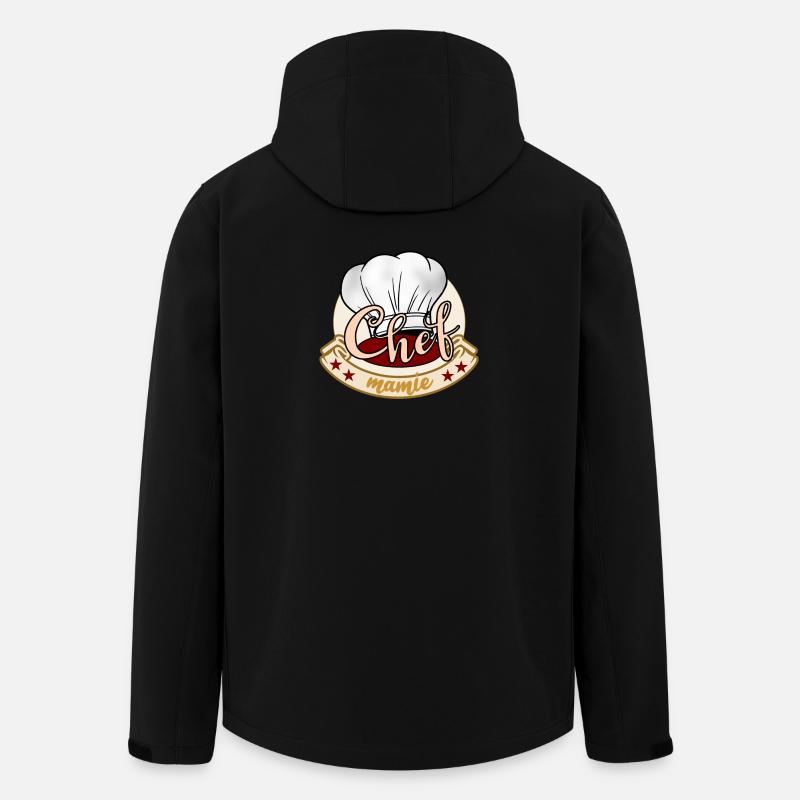 Granny Chef - Men’s Recycled Softshell Jacket by Stanley/Stella - black