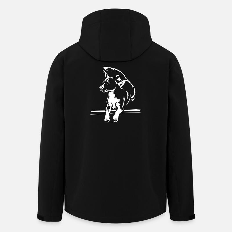 Beagle « Black Edition » - Veste softshell homme en polyester recyclé Stanley/Stella - noir