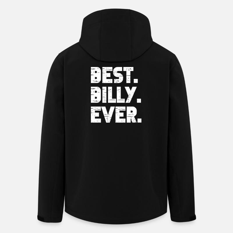 Best Billy Ever Geschenk Spruch - Recycelte Männer Softshell-Jacke von Stanley/Stella - Schwarz