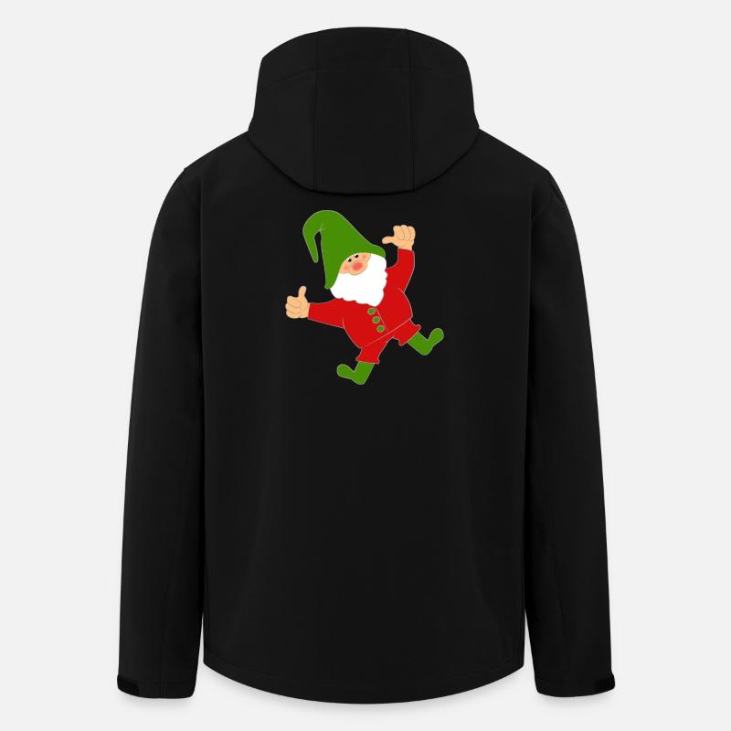 Hopping Imp - Men’s Recycled Softshell Jacket by Stanley/Stella - black