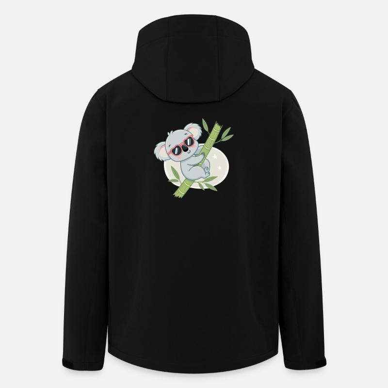 Koala Bambou Cool Lunettes Soleil - Veste softshell homme en polyester recyclé Stanley/Stella - noir