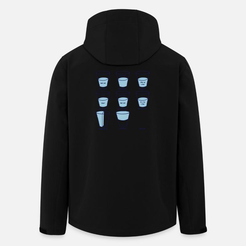 Opinions - Recycelte Männer Softshell-Jacke von Stanley/Stella - Schwarz