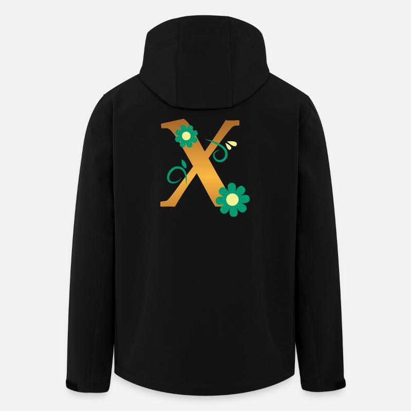 X - Men’s Recycled Softshell Jacket by Stanley/Stella - black