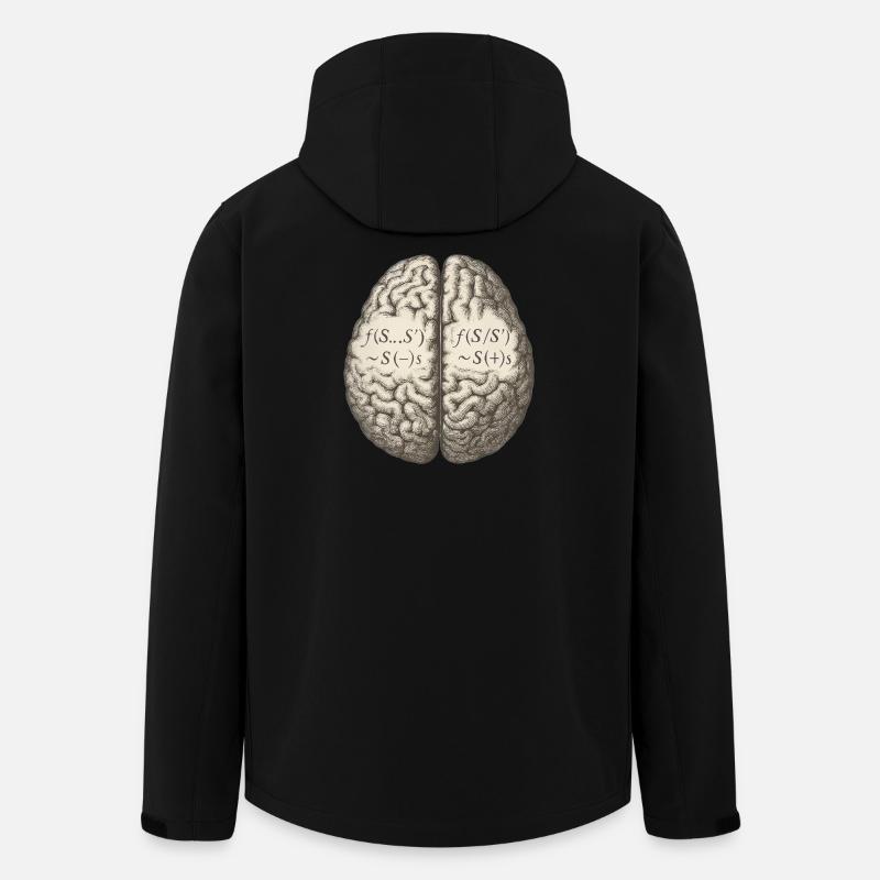 Neurolinguistische Entität - Recycelte Männer Softshell-Jacke von Stanley/Stella - Schwarz