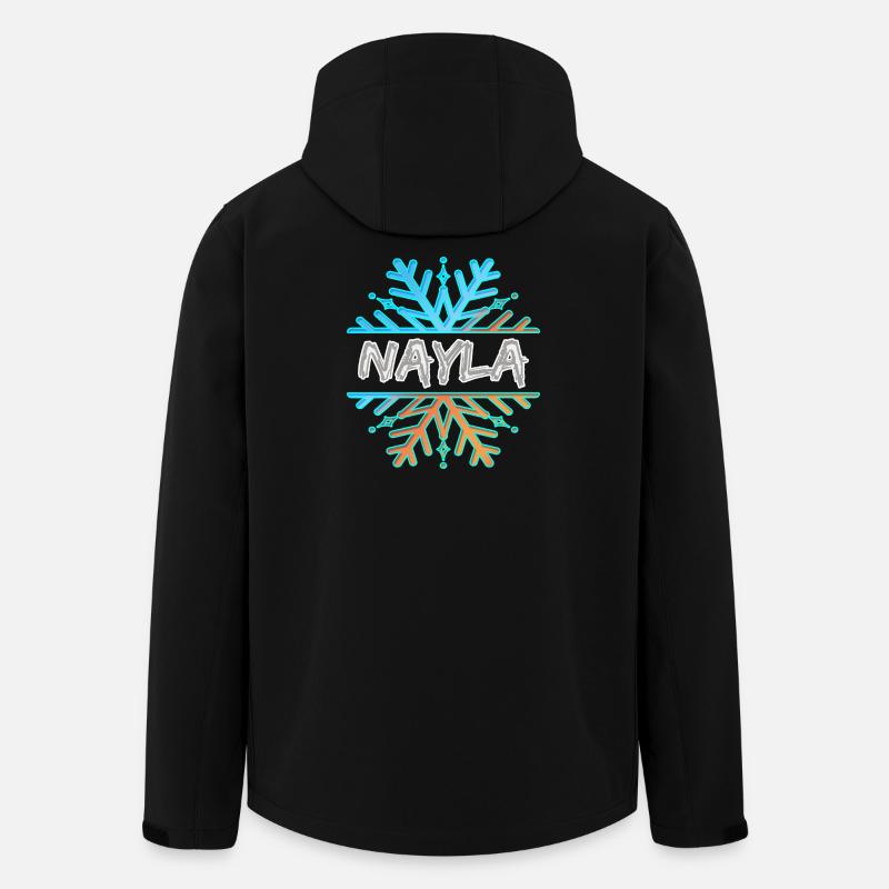 Nayla Nayla - Recycelte Männer Softshell-Jacke von Stanley/Stella - Schwarz