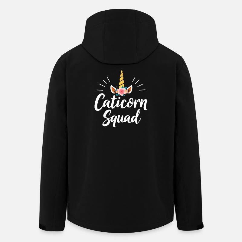 Escouade Caticorn - Veste softshell homme en polyester recyclé Stanley/Stella - noir