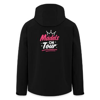 Girls on Tour Girls' Night Mallorca Party - Veste softshell homme en polyester recyclé Stanley/Stella - noir - Dos - AI Model Male 185 light (185cm)