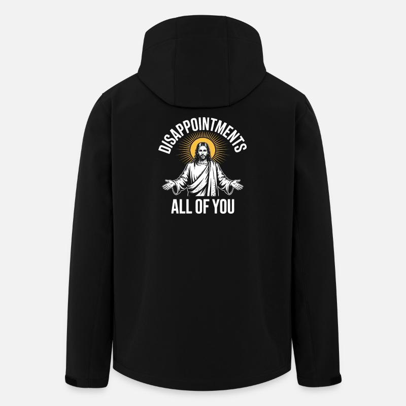 Déceptions à tous Jésus Soleil Tee - Veste softshell homme en polyester recyclé Stanley/Stella - noir