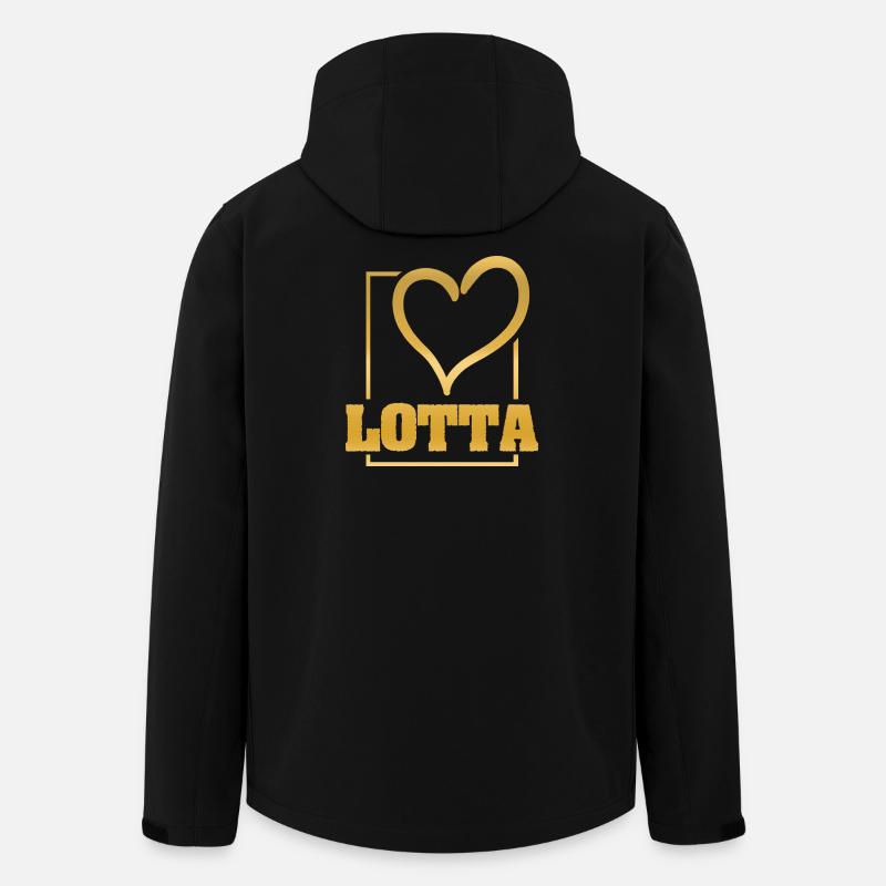 Cadeau pour Lotta - Veste softshell homme en polyester recyclé Stanley/Stella - noir
