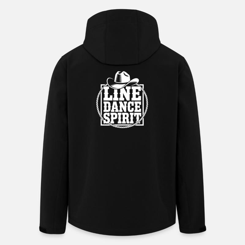 Dance Spirit Western Line Dance - Veste softshell homme en polyester recyclé Stanley/Stella - noir