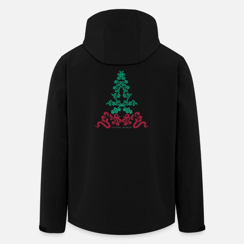 Énergie enracinée - Veste softshell homme en polyester recyclé Stanley/Stella - noir