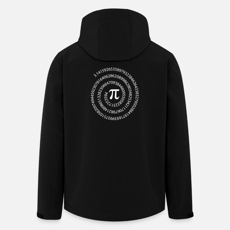 mathématiques, maths, équation, infini - Veste softshell homme en polyester recyclé Stanley/Stella - noir