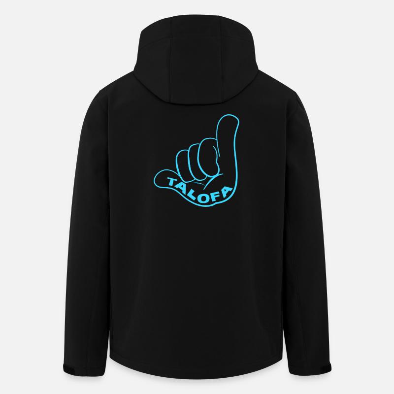 Samoa - Recycelte Männer Softshell-Jacke von Stanley/Stella - Schwarz