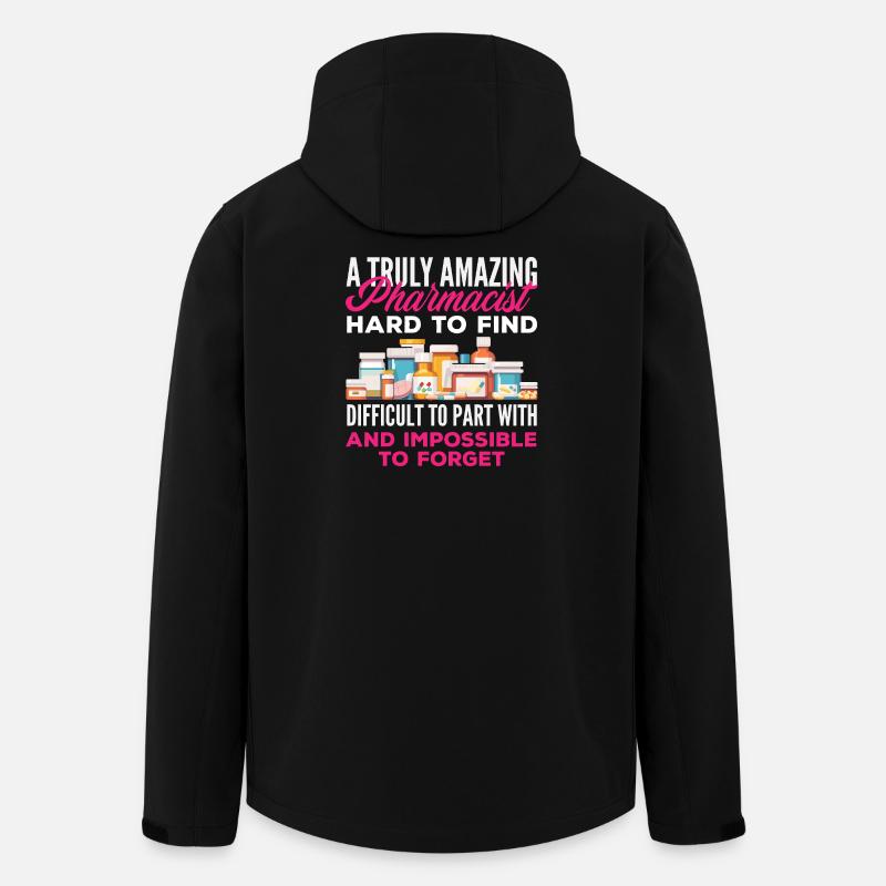 Apotheker Pharmazeutisch-technischer - Recycelte Männer Softshell-Jacke von Stanley/Stella - Schwarz