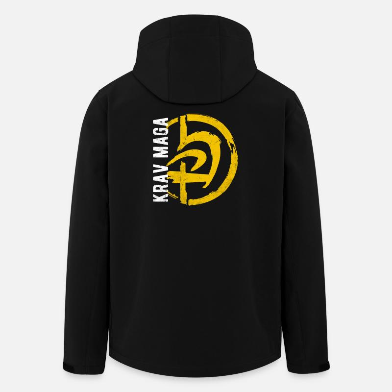 Kravmaga Krav Self Defense Gym GYM - Men’s Recycled Softshell Jacket by Stanley/Stella - black