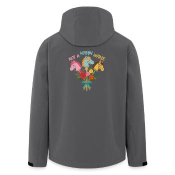 Bouquet de cavalerie pour loisirs - Veste softshell homme en polyester recyclé Stanley/Stella - noir - Dos - AI Model Male 185 light (185cm)
