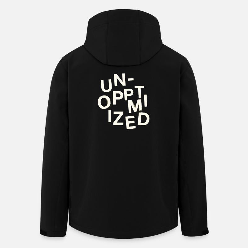 Unoptimized Original - Men’s Recycled Softshell Jacket by Stanley/Stella - black