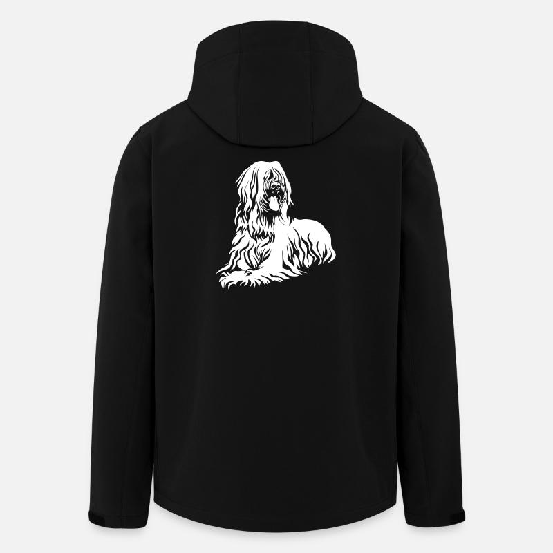 Briard "Black Edition" - Recycelte Männer Softshell-Jacke von Stanley/Stella - Schwarz