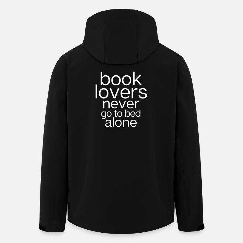 book lover, reader - Men’s Recycled Softshell Jacket by Stanley/Stella - black