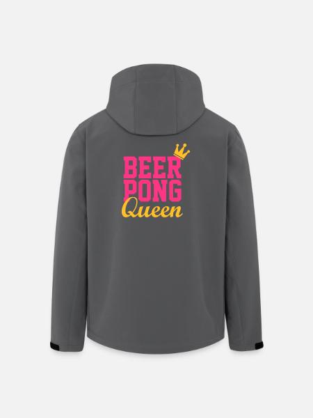 Bier Pong Königin 3 - Recycelte Männer Softshell-Jacke von Stanley/Stella - Schwarz