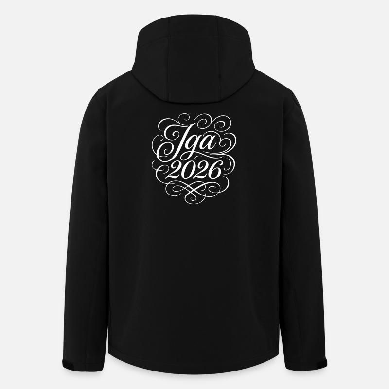Jga 2026 Junggesellenabschied - Recycelte Männer Softshell-Jacke von Stanley/Stella - Schwarz