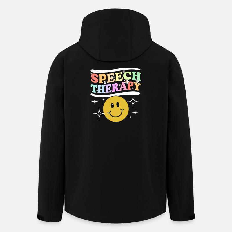 Logopädie Sprachtherapeut Logopäde - Recycelte Männer Softshell-Jacke von Stanley/Stella - Schwarz