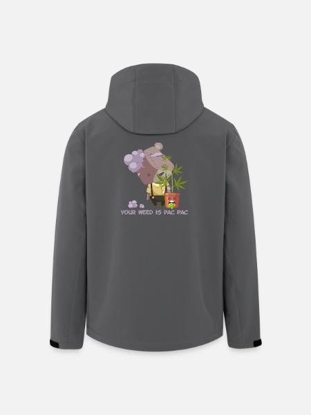 Your weed is pac pac - Men’s Recycled Softshell Jacket by Stanley/Stella - black