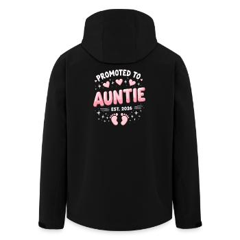 Tante 2026 Tante 2026 Promue Tante 2026 - Veste softshell homme en polyester recyclé Stanley/Stella - noir - Dos - AI Model Male 185 light (185cm)