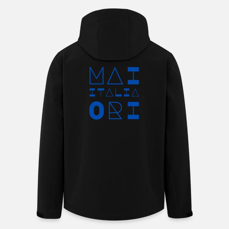 MAIORI-ITALIA - Recycelte Männer Softshell-Jacke von Stanley/Stella - Schwarz
