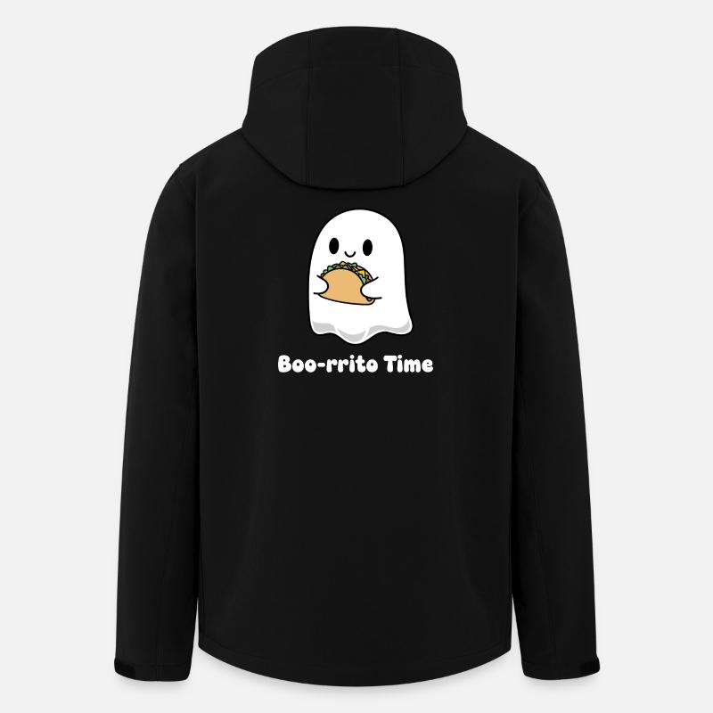 Boorito Taco Geist - Recycelte Männer Softshell-Jacke von Stanley/Stella - Schwarz