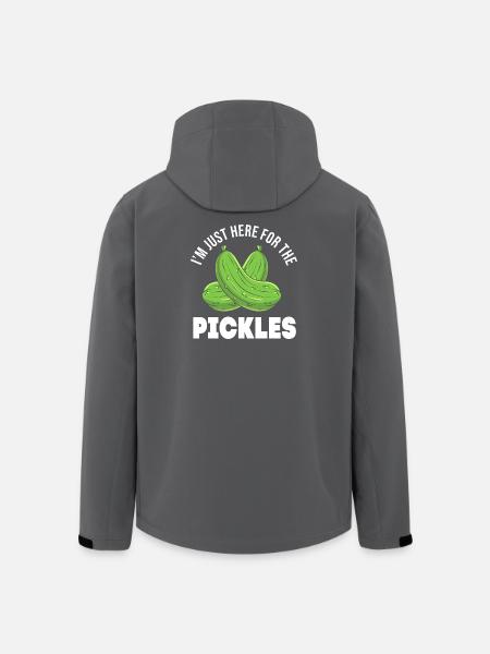 Gurke Gurken Essiggurke - Recycelte Männer Softshell-Jacke von Stanley/Stella - Schwarz