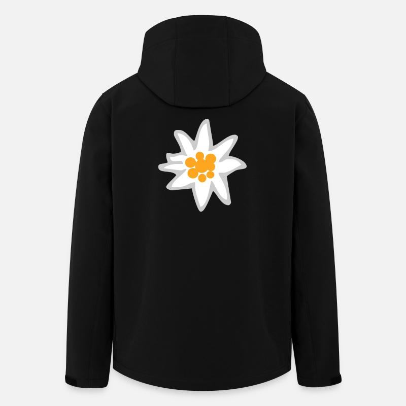 Edelweiss - Veste softshell homme en polyester recyclé Stanley/Stella - noir