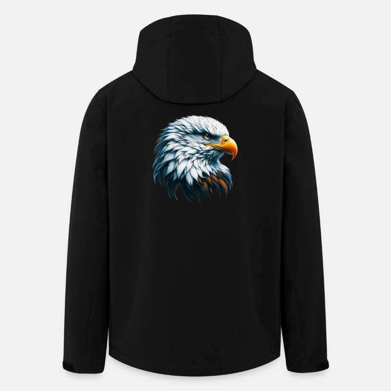 Eagle - Men’s Recycled Softshell Jacket by Stanley/Stella - black