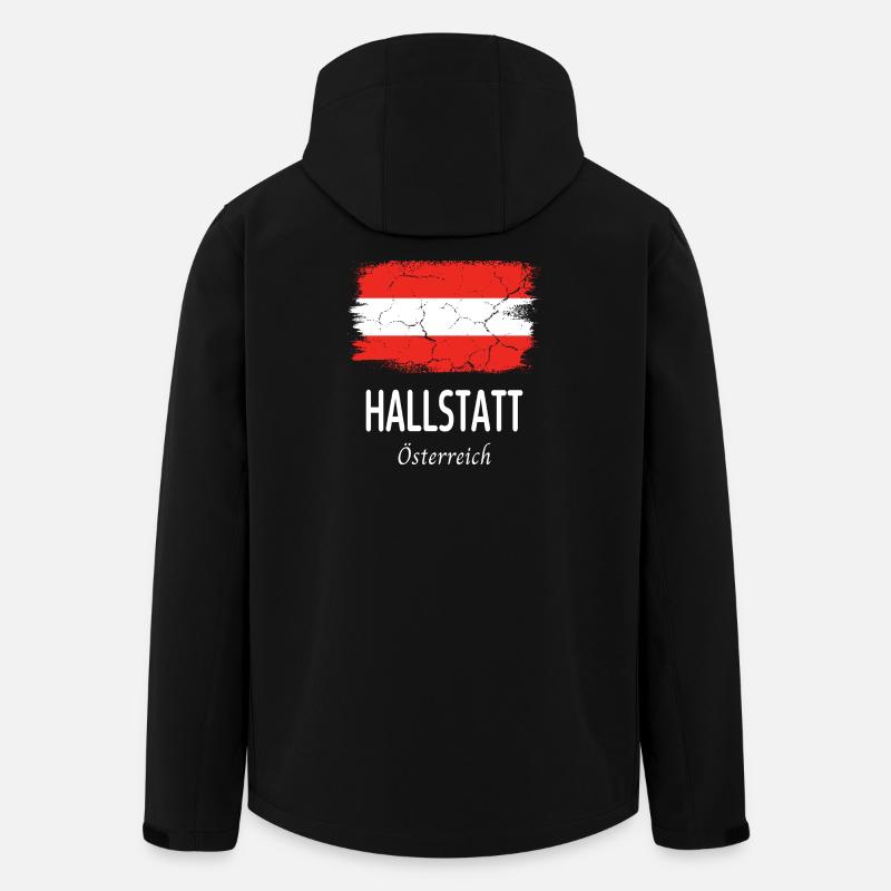 Hallstatt - Veste softshell homme en polyester recyclé Stanley/Stella - noir