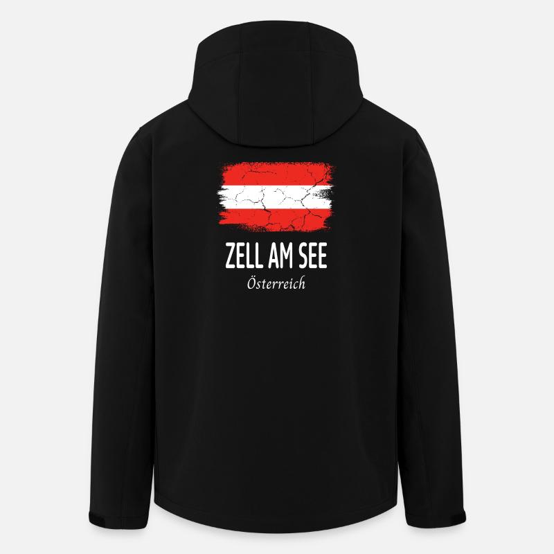 Zell am See - Men’s Recycled Softshell Jacket Discoverer by Stanley/Stella - black