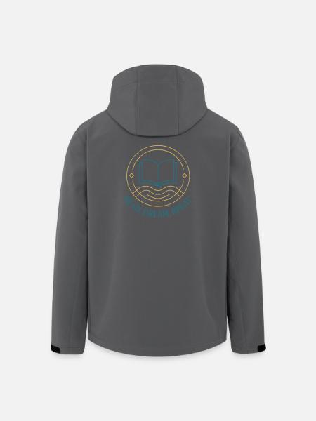 Read. Dream. Try again. - Men’s Recycled Softshell Jacket by Stanley/Stella - black