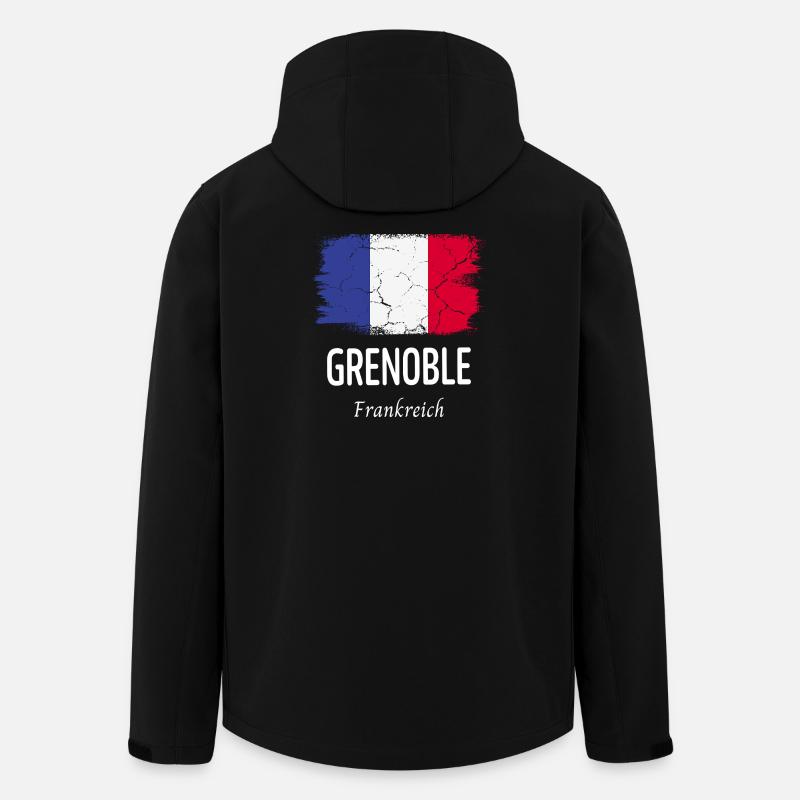 Grenoble - Men’s Recycled Softshell Jacket by Stanley/Stella - black