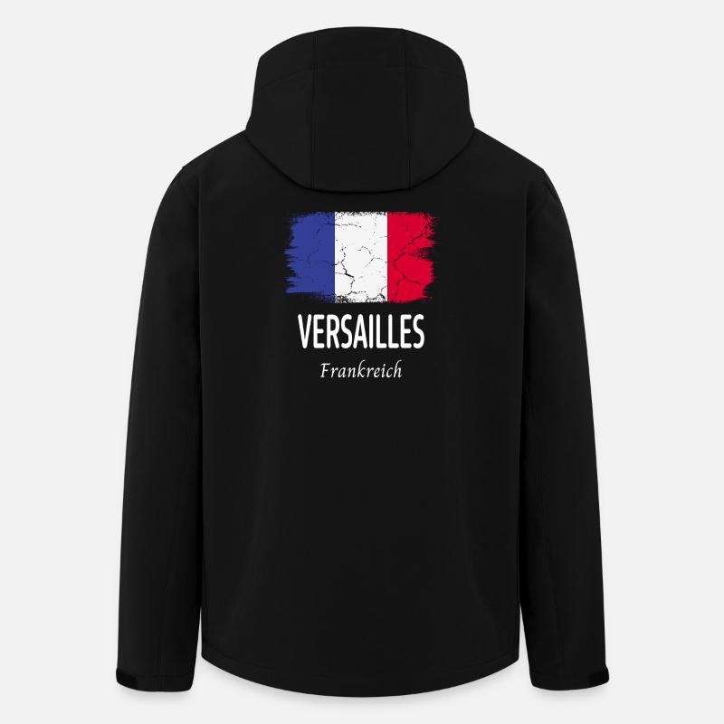 Versailles - Veste softshell homme en polyester recyclé Stanley/Stella - noir
