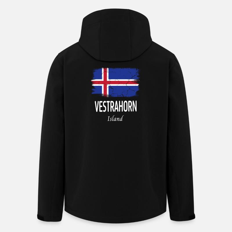 Vestrahorn - Men’s Recycled Softshell Jacket by Stanley/Stella - black