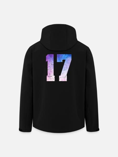 Issue 17 – 17th Anniversary Gift - Men’s Recycled Softshell Jacket by Stanley/Stella - black