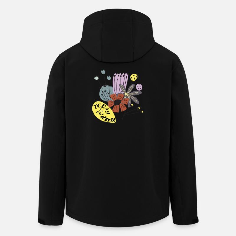 Today is the day - Men’s Recycled Softshell Jacket by Stanley/Stella - black